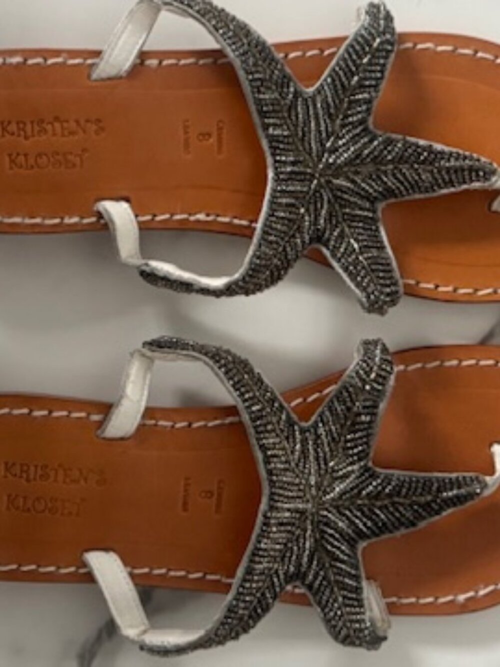 Starfish Sandals-Kristen's Kloset Sz 8